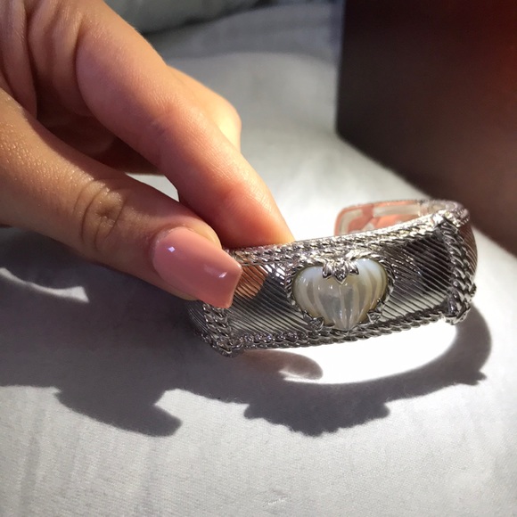 Judith Ripka Jewelry - Judith Ripka Mother of Pearl Bracelet Bangle